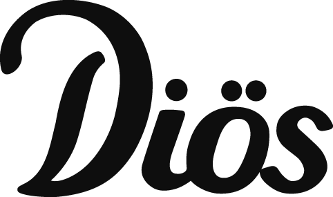 Diös svart logo